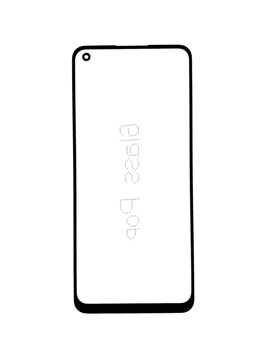 Стекло для переклейки + OCA OPPO reno 7 cph2363  G+OCApro черный
