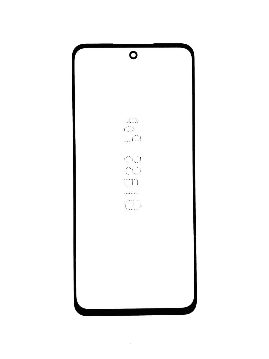Стекло для переклейки + OCA realme c67 rmx3890  G+OCApro черный