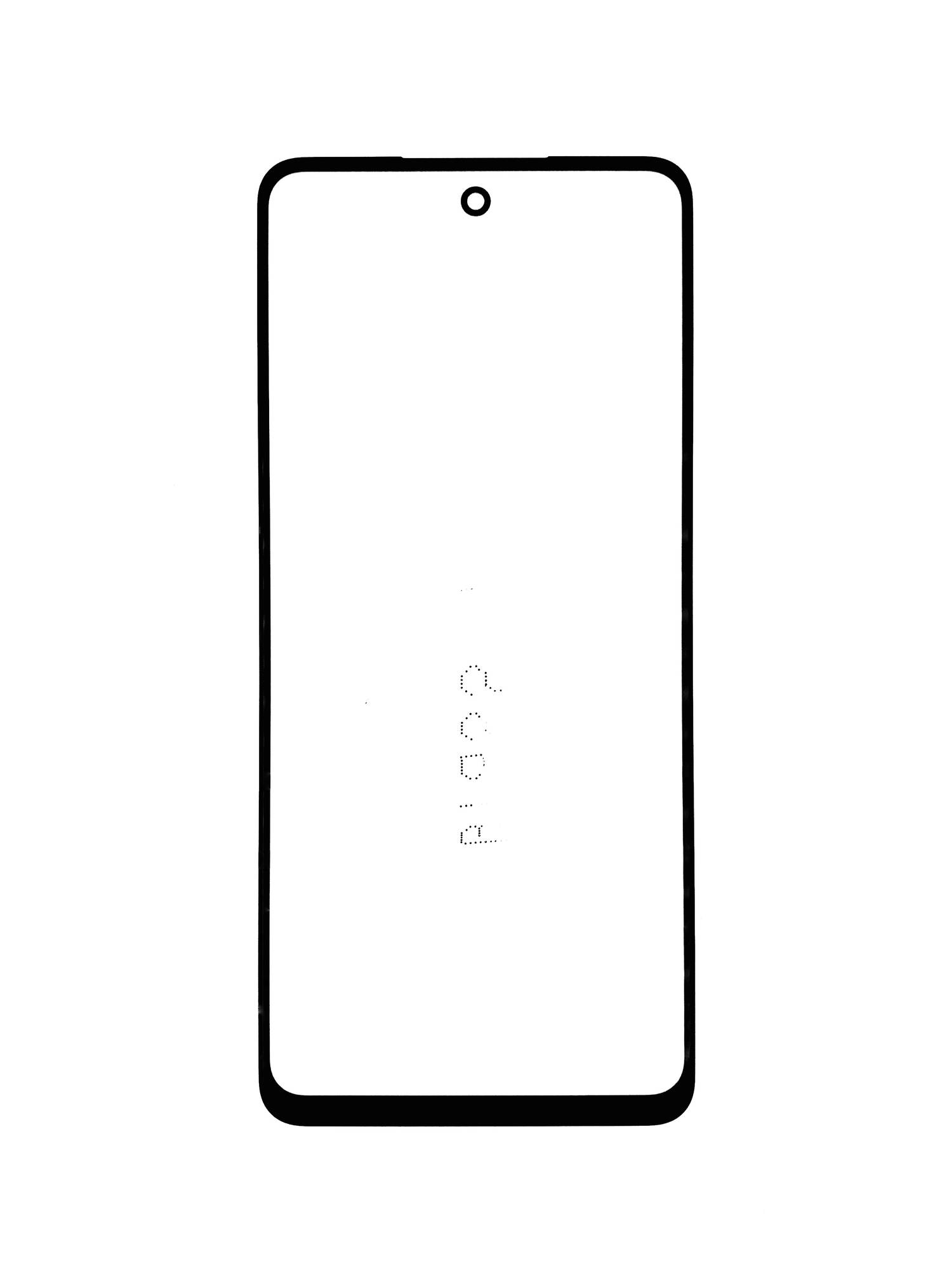 Стекло для переклейки + OCA itel a7os  G+OCApro черный