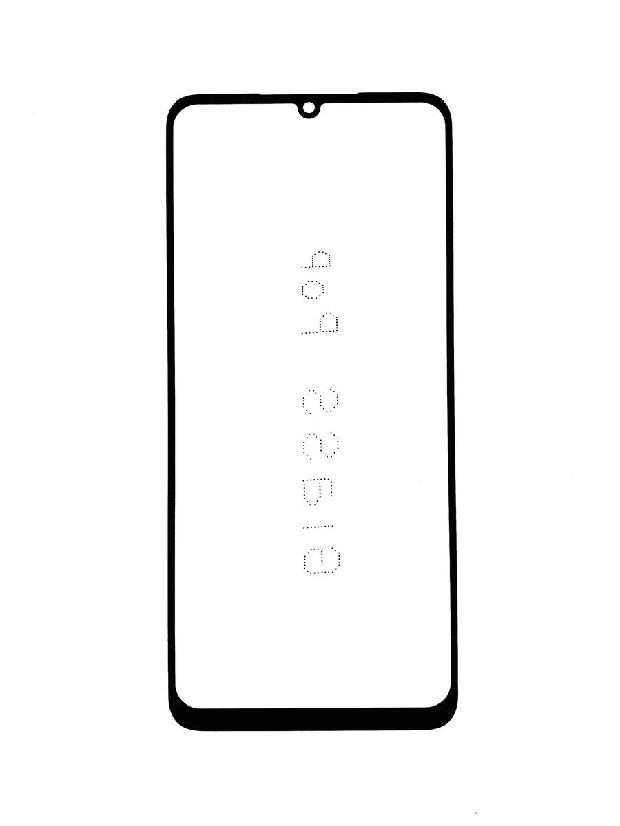 Стекло для переклейки + OCA Samsung a05 a055  G+OCApro черный