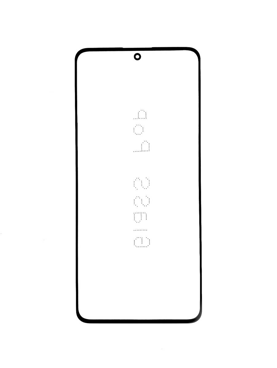Стекло для переклейки + OCA Xiaomi poco x6  G+OCApro черный